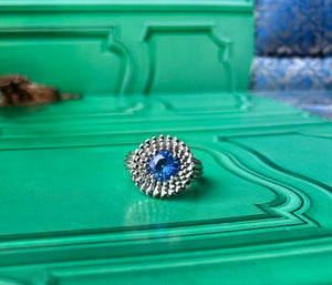 Sea Urchin Ring Sapphire